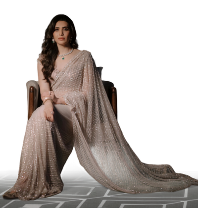 Women’s Kerala Kasavu Saree with Running Blouse