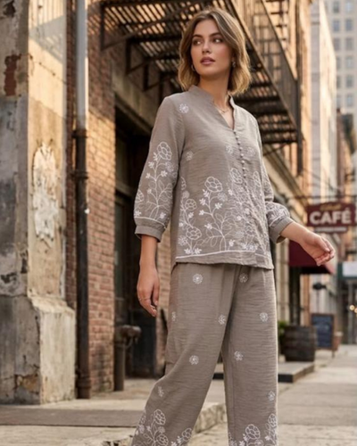 Champagne Sequin Co-Ord Set
