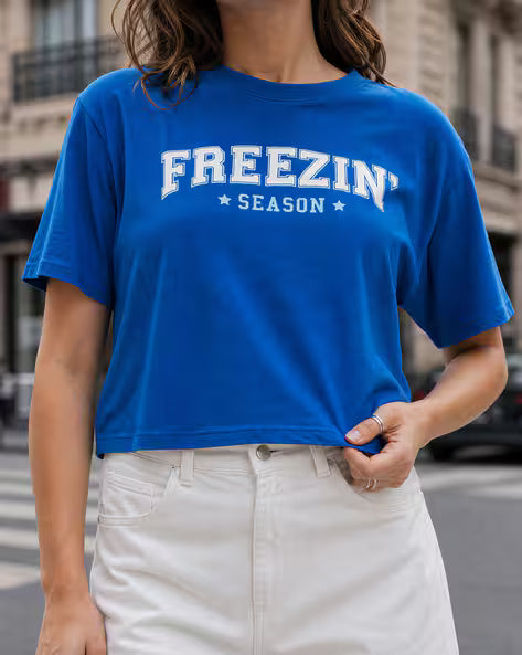 Short stylish t-shirt